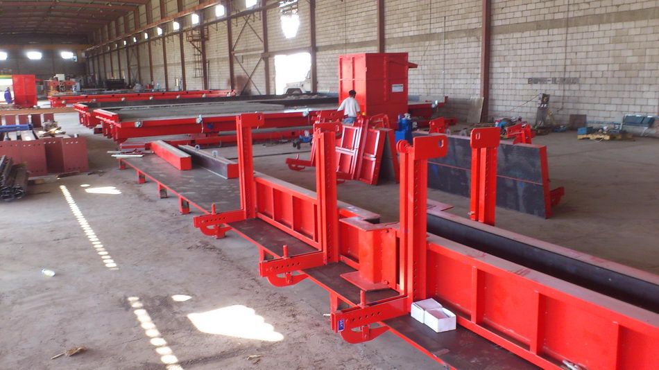Línea de producción de moldes de prefabricado